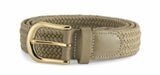 30mm Stretch Belt with Gold Coloured Buckle