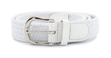 30mm Stretch Belt with Silver Coloured Buckle