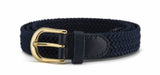 Ladies 1 inch (25mm) Stretch Belt with Gold Buckle