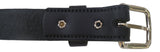 Kids Real Leather Belt with Silver Buckle