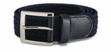 35mm Stretch Belt with Silver Coloured Buckle
